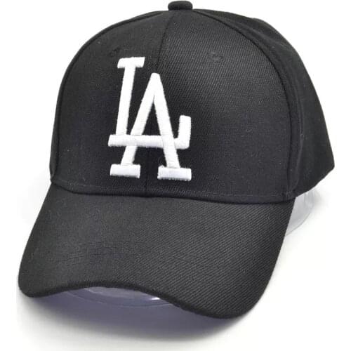 New Fashion Embroidery Letter LA Baseball Cap Unisex Hip-Hop Hat Men And Women Outdoor Casual Adjustable Sunshade Snapback Hat