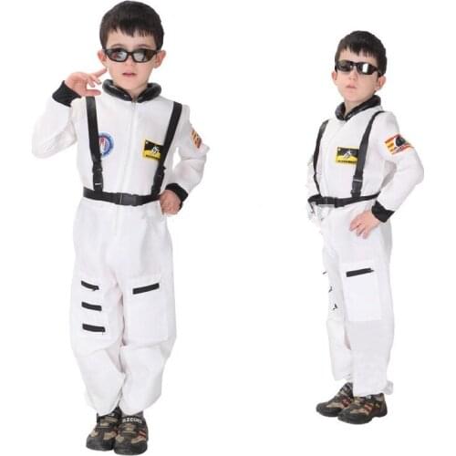 Children Halloween night party navy uniform police cosplay costume kids cool spacesuits boys Fancy Masquerade ball clothing