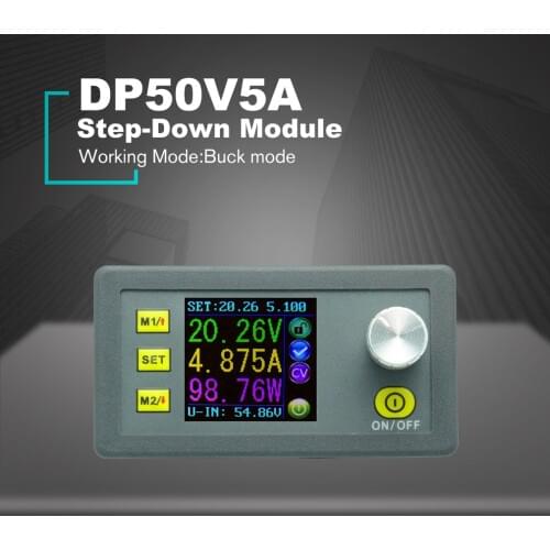 DP50V5A Voltmeter Ammeter Constant Voltage tester Current meter Step-down Programmable Power Supply Module 22