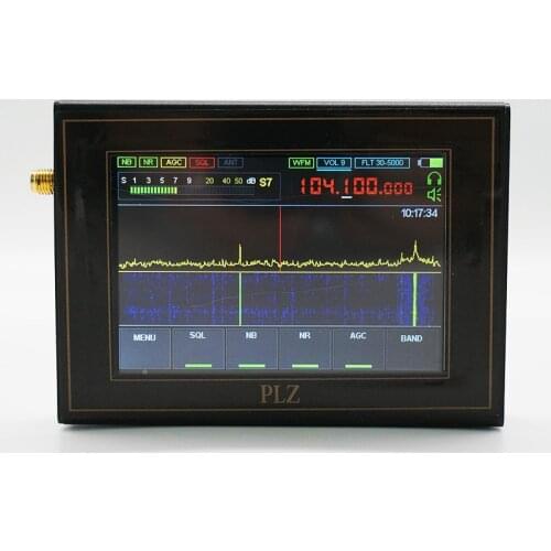 Malachite Receiver SDR 3.5Inch TFT Touch Screen Software Radio CNC Aluminum Alloy Shell