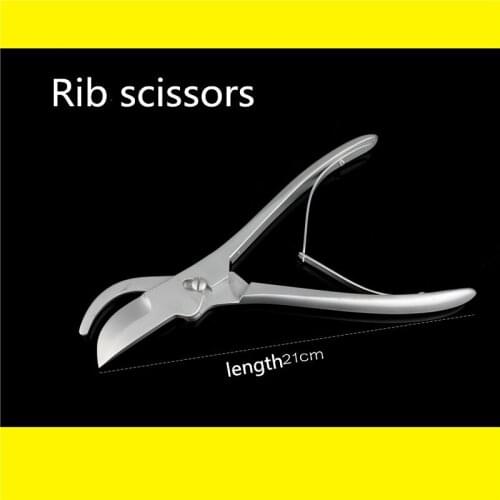 Orthopaedics chest Surgery surgical instrument medical Semicircle Crescent shape Rib scissor stainless steel bone biting forceps