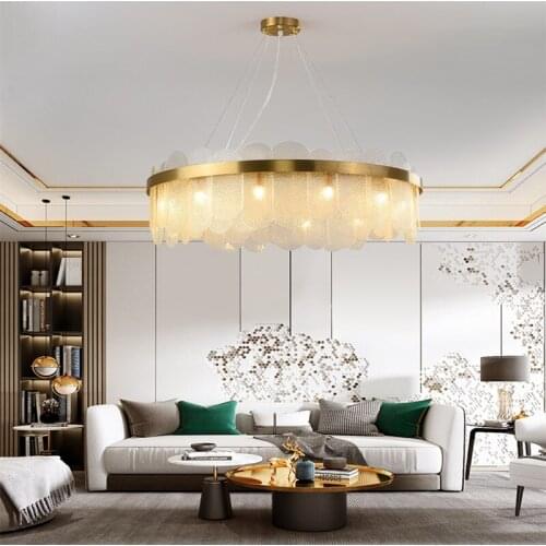 Art Deco Postmodern Golden Round Suspension Luminaire Lampen Pendant Lights.Pendant Lamp.Pendant light For Dinning Room