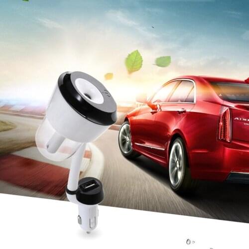 ELOOLE Vehicle Mounted Humidifier Aromatherapy Oil Diffuser Deodorize Portable Mini USB Spray Mist Humidification For Car
