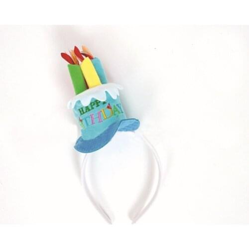 Cake Candle Hairband Headband Headdress For Festival Party Hair Hoop Costume wedding birthday Halloween