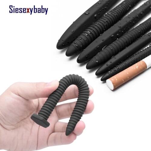 Hexagon Head Soft Silicone Penis Plug Adult Toys Catheters Sounds Stretching Male Chastity Urethral Dilators Sex Toys YL-FL070