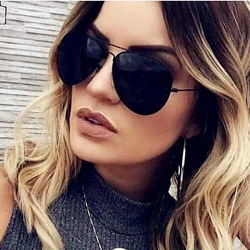 ONEVAN 2021 Vintage Sunglasses Women Metal Oversized Glasses Women Designer Eyeglasses for Women/Men Retro Oculos De Sol UV400