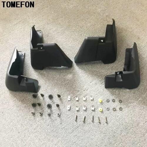 TOMEFON For Subaru XV Crosstrek 2018 2019 Mud Flap Mudguards Fender Splash Guards Car Guards Mud Flaps Auto Exterior Accessories