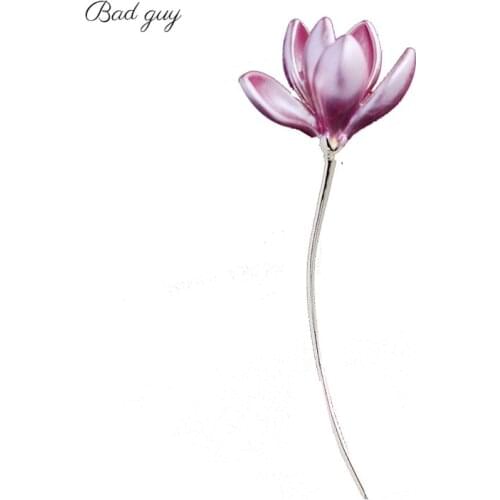 Flowers Enamel Brooch Pin for Womens Vitage Flowers Brooch Jewelry Clothes Scarf Buckle Garment Accessories Fine Jewelry Gifts