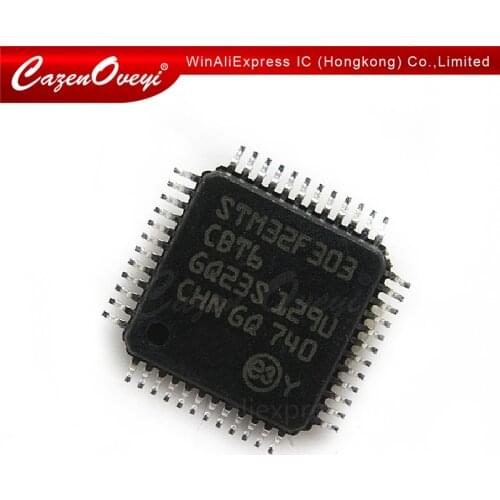1pcs/lot STM32F303CBT6 STM32F303 QFP-48 In Stock