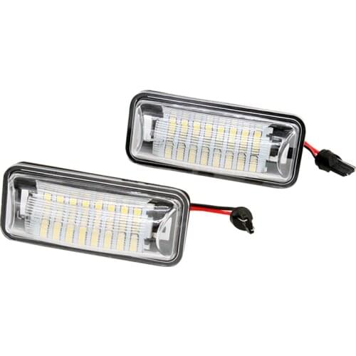 2Pcs/set Hot Sale LED License Number Plate Light for Toyota FT-86/GT with Bult-in Canbus Error Free