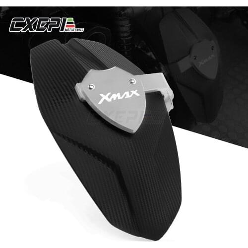 LOGO XMAX Motorcycle CNC Rear Hugger Fender Mudguard Wheel Cover Splash Guard For Yamaha XMAX X MAX 300 2017 2018