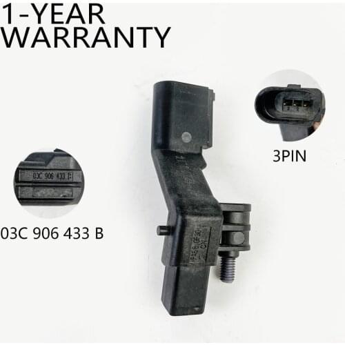 Crank Position Sensor 03C906433A For VW EOS BEETLE TIguan AMAROK Jetta Golf Passat Beetle AUDI A6 A4 A3 Q5 TT