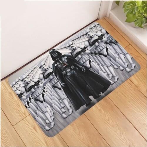 Disney Star War Baby Play Mat Anti-slip Doormat Kitchen Bedroon Bath Floor Mats Home Entrance 40*60cm Cute Floor Mat