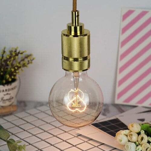 Retro Edison Bulb LED Heart-Shaped E27 220V 40W G95 Lamp Spiral Wound Wire Love Design Creative Home Decoration Bulb