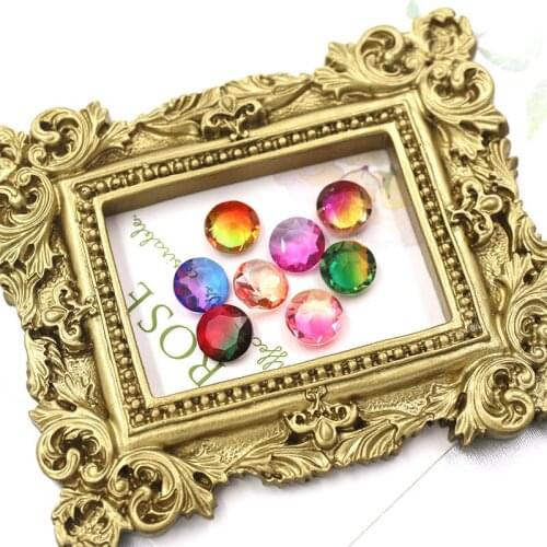 New arrival High Quality Jewelry Making Pointback Glass Rhinestones Crystal Round Shape Strass Glue On Nail Art/Clothing/Dress