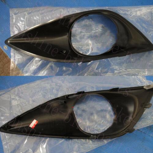 Fit For Hyundai Veloster 2011-2017 Car Front Bumper LH&RH Fog Light Lamp Cover Repl 2pcs