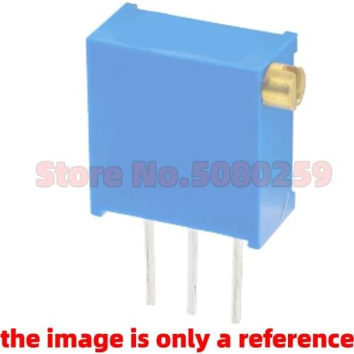 20PCS 3296 3296X 1K 2K 5K 10K 20K 50K 100k 200K 500K 1M ohm resistance trimmer potentiometer 100R 200R 500R