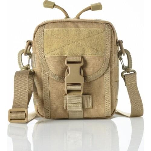 Abay Outdoor Military Tactical EDC Molle Waist Pouch Shoulder Bag Utility Army Messenger Crossbody Pack Hunting Bags