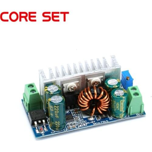 200W 15A DC-DC 8-55V to 1-36V Adjustable Buck Converter Step Down Module Voltage Power Supply 48V to 24V 12V 5V Aluminum Shell