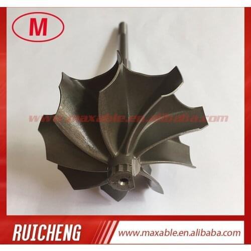 TD06HR 58.80/67.20mm 9 blades Reverse turbo turbine wheel&shaft/turbo wheel for turbocharger
