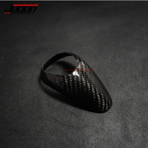 Carbon Fiber Car Gear Shift Knob Protector Base Panel Trim For BMW M2 F87 M3 F80 M4 F82 M5 F83 F10 F85 X5M F86 X6M F12 F13 14-18