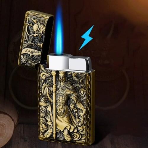 Windproof Refillable Butane Gas Lighter Mini Lighters Firestone Loud Metal Cigar Smoking Lighters Cigarettes Accessories