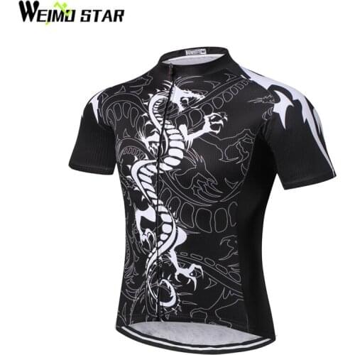 Weimostar Black maillot Team cycling jersey top Men Male Riding Sportswear top ropa ciclismo bicycle clothing bike jersey shirts