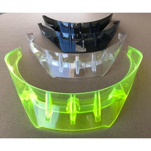 Repair Parts Rear Spoilers For Motorcycle Helmet One Size Rear Wing Big Tail