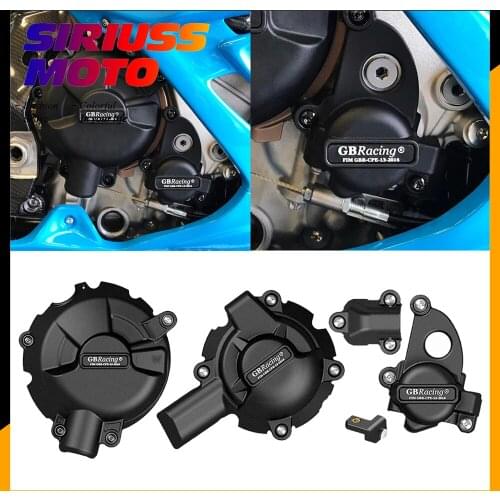 Motorcycle Engine Secondary Cover Protector Set Case for BMW S1000RR 2019-2020 for GBRacing
