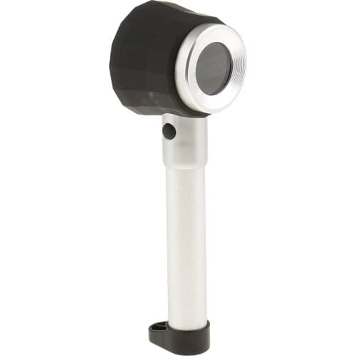 20X Optical Glass Magnifier LED Lighted Jeweler Loupe With Measure Scale