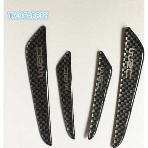 4Pcs Car Door Edge protect Stickers for Kia Rio K2 Sportage Soul Mazda 3 6 CX-5 Lada Skoda Octavia A5 A7 Superb Yeti