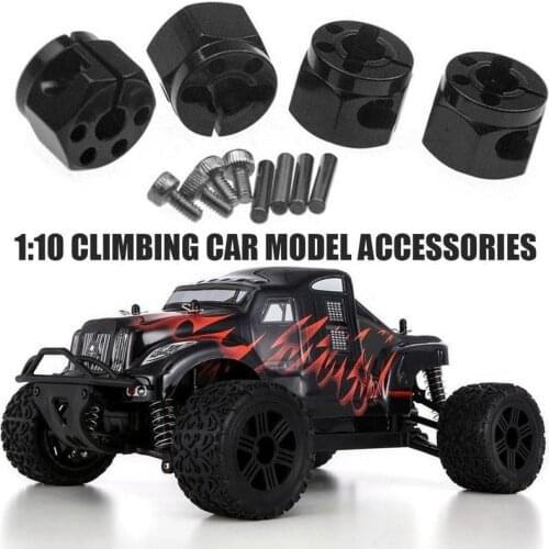 4pcs/set 1:10 Climbing Car Model Accessories Climbing Car Coupling 8mm 12mm Climbing Car Coupling For 1/10 Rc Rock Crawler