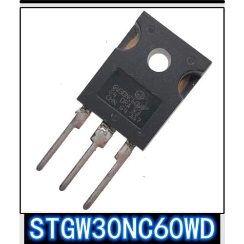 5PCS-50PCS New original authentic STGW30NC60WD TO-247 TGW30NC60 TO247 30A600V IGBT transistor high power