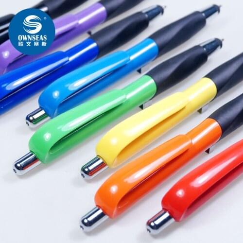 500pcs/lot Multi-Functional Pen plastic ball pen for promotional with custom logo