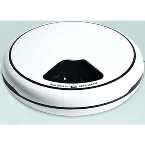 Pet Time Feeding Machine Automatic Electric Food Feeder Cat Dogs Auto Feed Meals Dispenser Smart Voice Recorder 1.5L Capacity