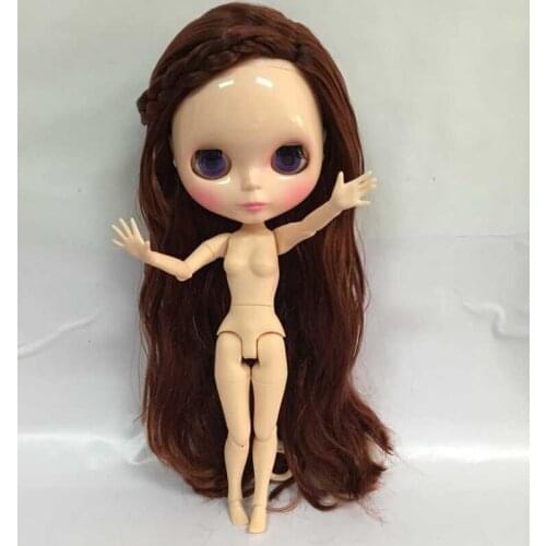 Free shipping cost joint body Nude Blyth doll , ksm 017 Factory doll Fashion doll Suitable For DIY Change BJD Toy For Girls
