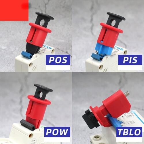 Circuit Breaker Lock Electrical Safety Lockout Miniature Air Switch Breaker Lockout for Power Isolation pinout