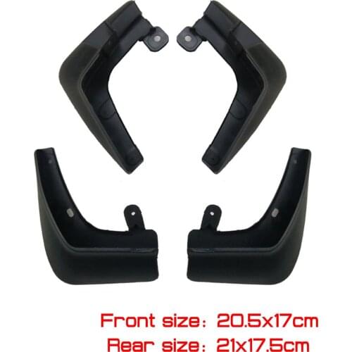 Car Front Rear Car Mudguards Fender Flare Mud Guard Flap Anti Splash Mudflap for KIA CERATO 2008 2009 2010 2011 2012