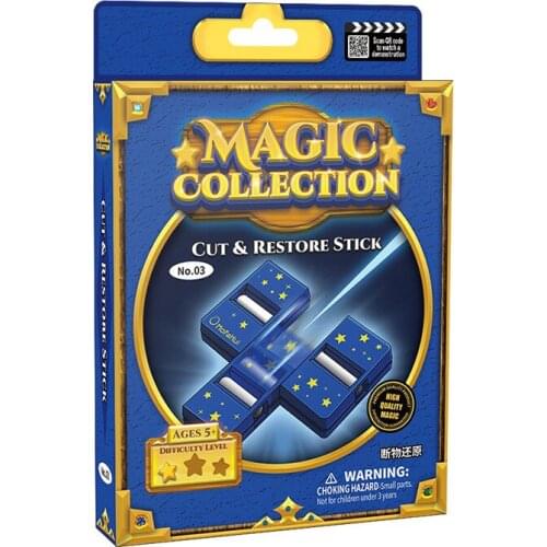 Childrens Close-up Magic Props Stick Divided Into Three Stages To Perform Broken Objects Restore Miniature Magic Toys