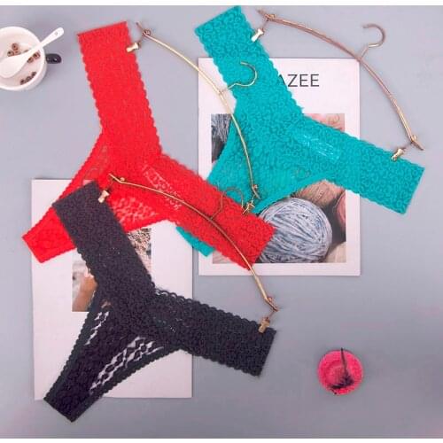 Cotton Thong Womens Panties Underwear Women Lace Soft Briefs Sexy Lingerie low Waist lingerie g-string 1pcs/Lot ac70