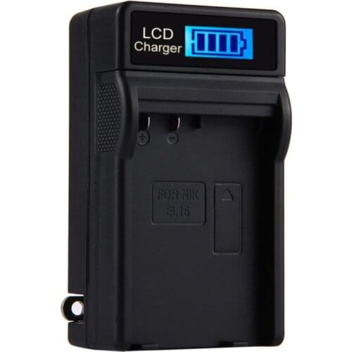 Camera Accessories LCD Screen Charger Suitable For Digital Camera EN-EL15 US Standard Charger, Fast Charge 1A, Battery Wake up