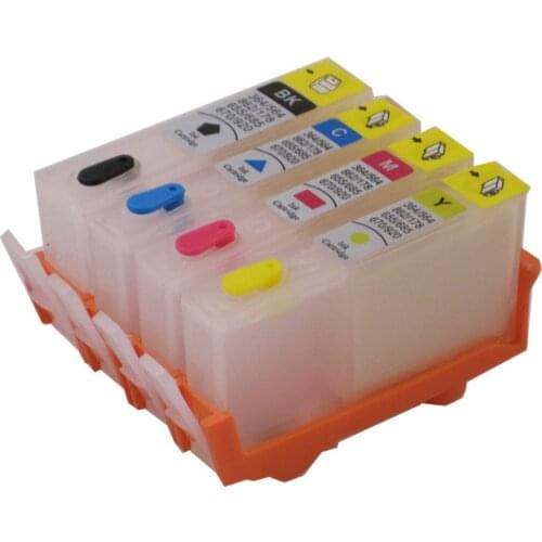 BLOOM compatible For hp 670 XL BK C M Y Refillable ink Cartridge 4 color for HP deskjet 3525 4615 4625 5525 6525 printer