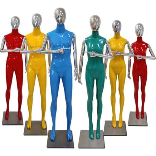Colorful New Style Full Body Mannequin Movable Head Men Mannequin Hot Sale