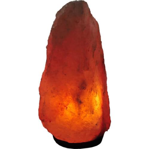 Natural Himalayan Rock Salt Lamp Wired Bulb Pink 18-20Kg