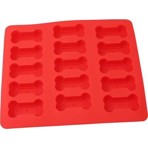 Ice Cube Soap Cookies Chocolate 3D Sweet Dog Claw Paw Bone Shape Silicone Cake Mold Silicone Mousse Fondant Decoration