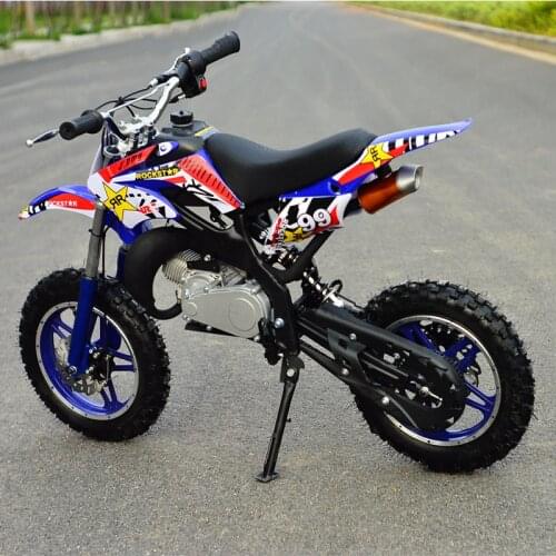 HOT! 50CC single-cylinder two-stroke cross-country motorcycle fuel motorcycle racing childrens birthday gift