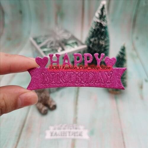 Happy birthday Metal Cutting Dies New for Scrapbooking DIY Album Embossing Folder Paper Card Maker Template Stencils