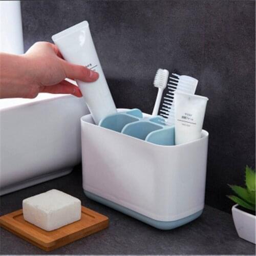Multifunctional wash set, removable toothbrush and toothpaste storage rack, bathroom wash set, bathroom comb rack