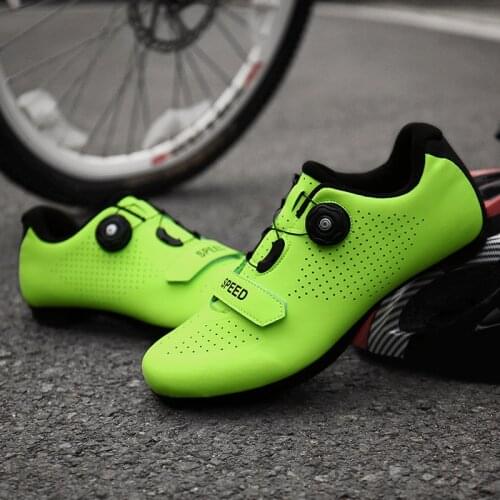 Men Cycling Shoes Outdoor Professional Trainers Racing Rode Bike Shoes Rubber Sapatilha Ciclismo MTB Specialized Women Sn