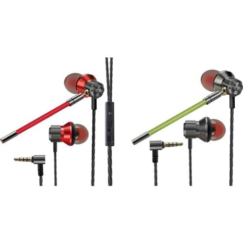 Earphones Inear Headphones With Microphone 32 Ohm Driver Intense Bass Earbuds For Samsung Computer Laptop